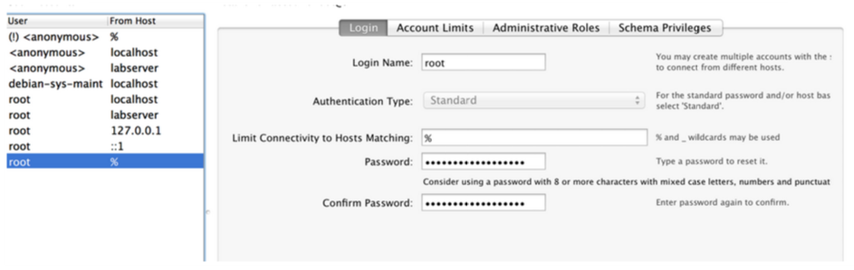 Establecer los permisos para conectar una base de datos a supermetrics