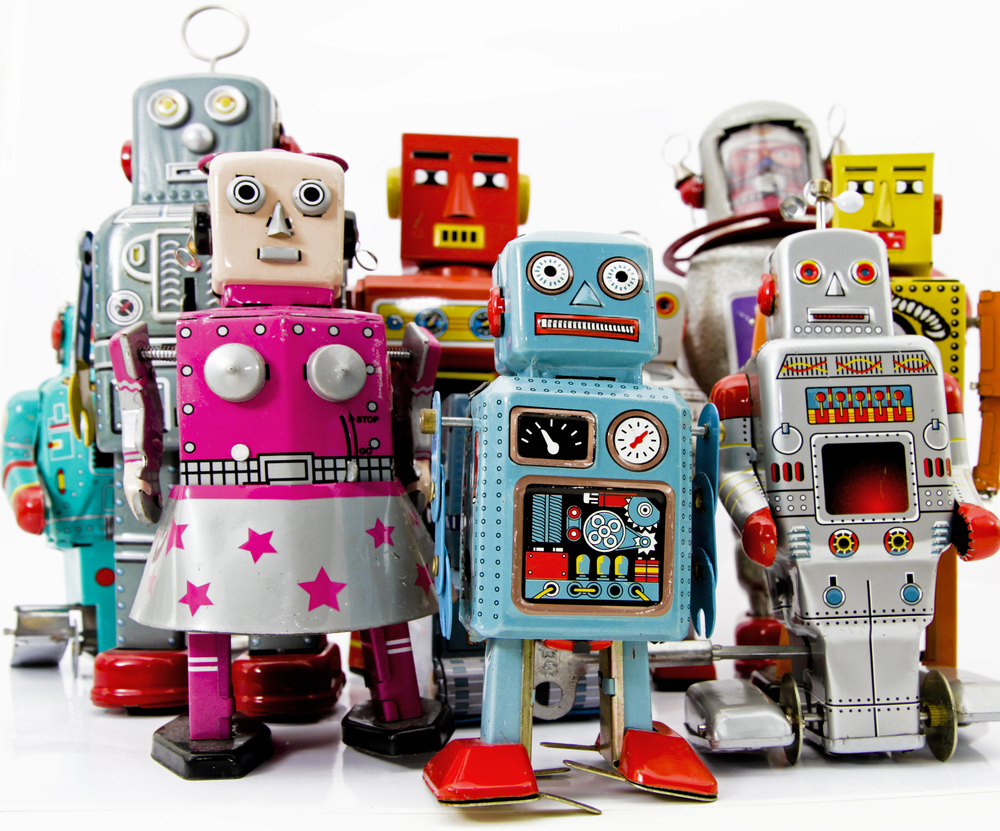 robots de juguete