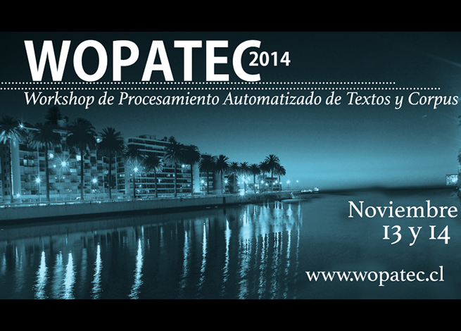 Afiche de WOPATEC 2014