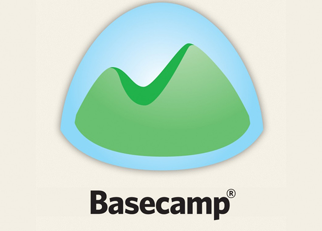 Logo de basecamp