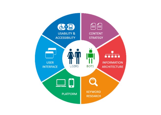 search user experience infographic