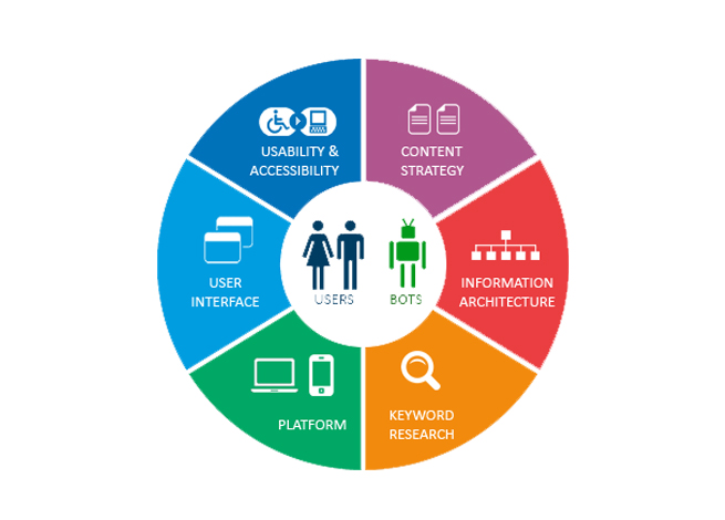 search user experience infographic