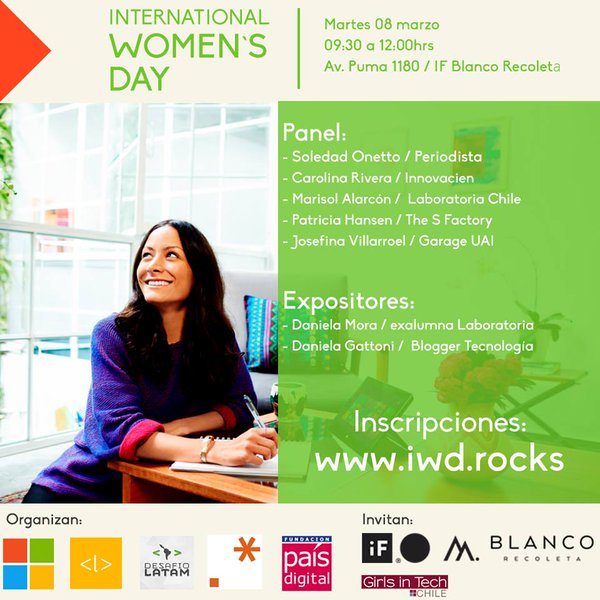 Seminario mujeres y tecnología