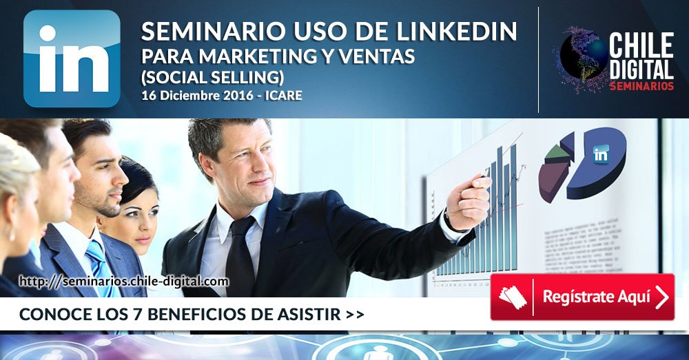 Seminario “Uso profesional de LinkedIn para marketing y ventas”