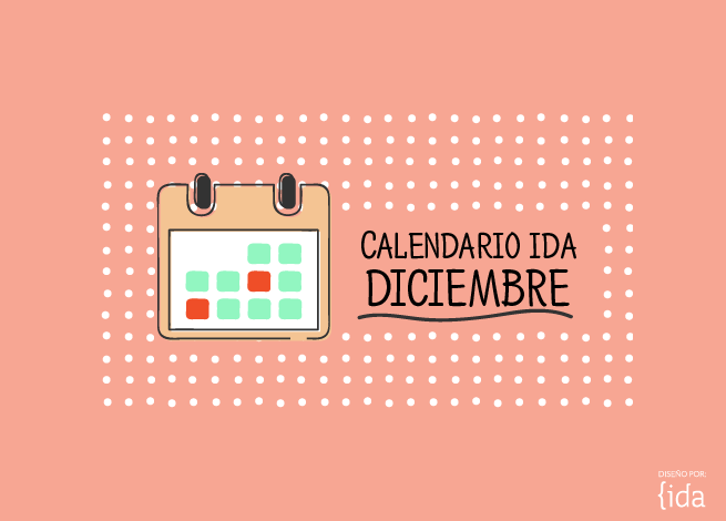 calendario IDA de diciembre