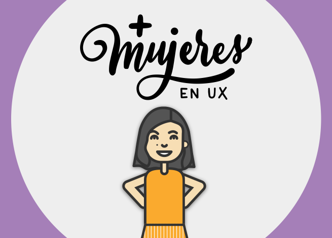 Ilustración para artículo sobre la experiencia de Andrea Zamora en +Mujeres en UX