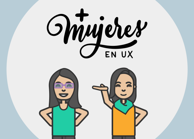 Ilustración para artículo sobre + Mujeres en UX Perú