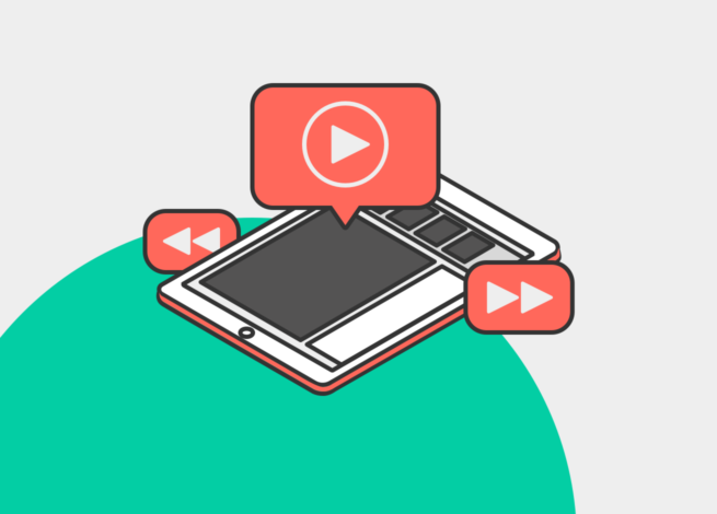 Una tablet indica la visualización de videos en el artículo de videos instructivos de Blog IDA.