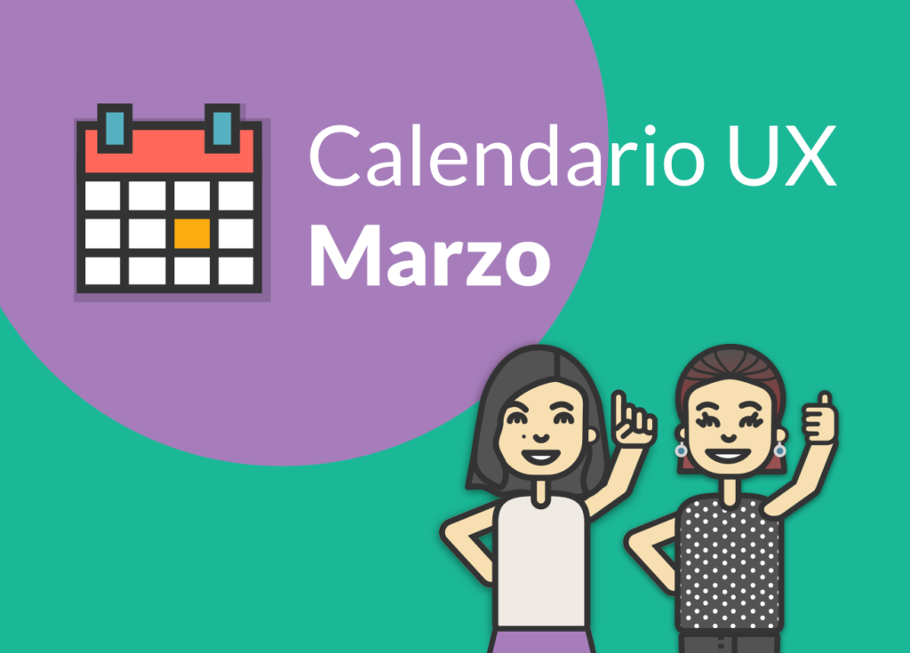 Andrea Zamora y Mónica Pavón presentan el calendario de Marzo en blog IDA.