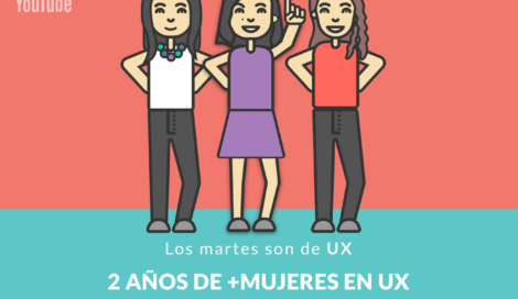 Imagen de Aniversario de +Mujeres en UX