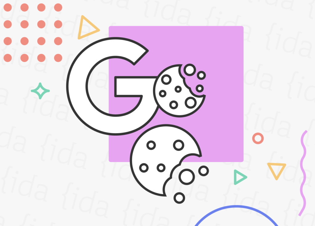 Logo de Google y con dos cookies a su costado.