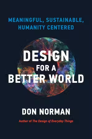 Portada de Design for a Better World, libro de Don Norman